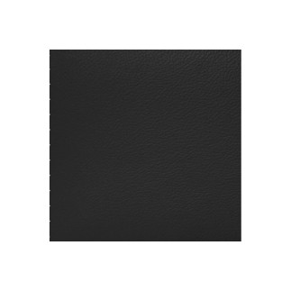 Canapé d'angle convertible en cuir italien de luxe 5/6 places GIANNI avec coffre, noir, angle gauche