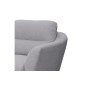 Canapé en tissu luxe 3 places, TRENDY gris clair Canapé en tissu luxe 3 places, TRENDY gris clair