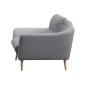 Canapé en tissu luxe 2 places, TRENDY gris clair Canapé en tissu luxe 2 places, TRENDY gris clair