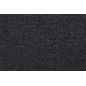 Fauteuil en tissu luxe 1 place, TRENDY noir (gris très sombre)
