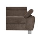 - Canapé d'angle en velours luxe 5 places LUGO chocolat, angle gauche, Chocolat clair - Canapé d'angle en velours luxe 5 places LUGO chocolat, angle gauche, Chocolat clair