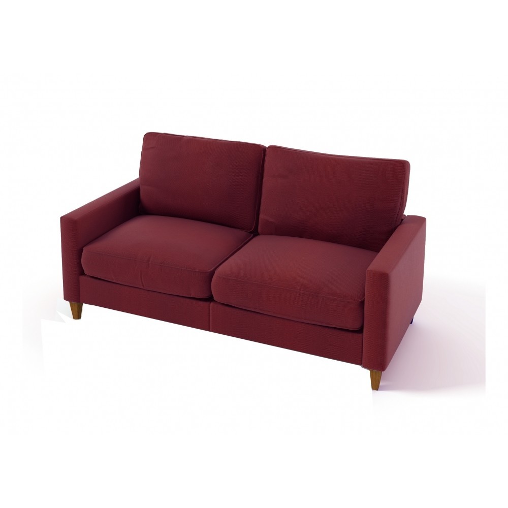 Canapé 3 places en tissu de qualité SWEDEN, fuschia
