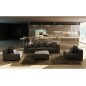 Canapé modulable COMBINO CUIR PRESTIGE LUXE, NOIR, 8 places