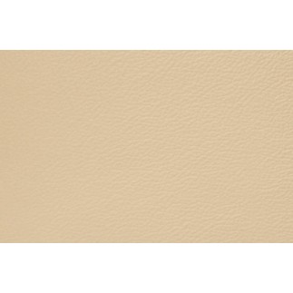 Canapé en cuir italien de luxe 5/6 places BRETINI beige, côté accoudoir droit