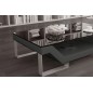 Table basse ELINI design Gris foncé. Exceptionnel modèle aux lignes tendances