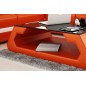 Table basse design ALMA, orange