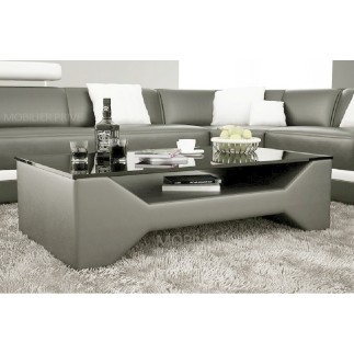 Table basse design LINA, gris foncé