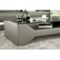 Table basse design LINA, gris foncé