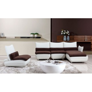 Canapé d'angle en tissu 4/5 places