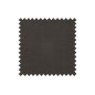 Canapé d'angle en velours luxe 5 places, ASHLEY, chocolat, angle droit (vu de face)