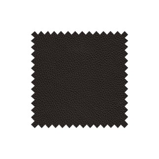Canapé taille 2 places en 100% tout cuir épais de luxe italien, PERLA, chocolat