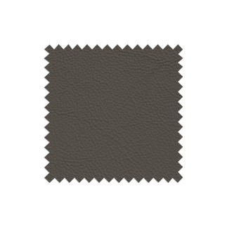 Canapé 3 places en 100% tout cuir épais italien vachette HAMBOURG, couleur anthracite