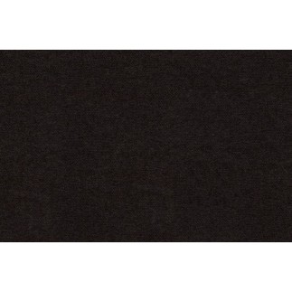 Canapé d'angle convertible ARMEL en tissu luxe 5 places, noir, avec coffre, angle gauche (vu de face)