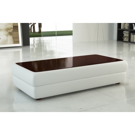 Table basse design RICHMOND, blanc