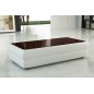 Table basse design RICHMOND, blanc