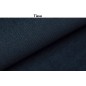 Canapé d'angle convertible en tissu luxe 5 places, avec coffre, bleu foncé, angle droit (vu de face), ANNECY KRONO