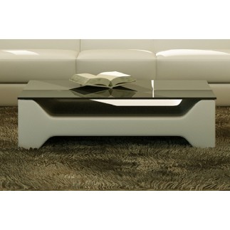 Table basse design COSY, écru