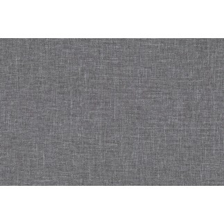 Canapé d'angle convertible ASSIA en tissu de qualité 5 places, gris, angle droit (vu de face)