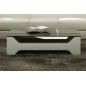 Table basse design COSY, gris claire, 120×70×42 cm