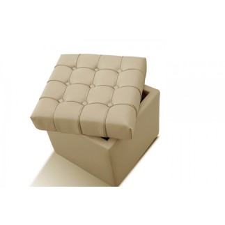 Chevet de qualité supérieure CAPITON, beige