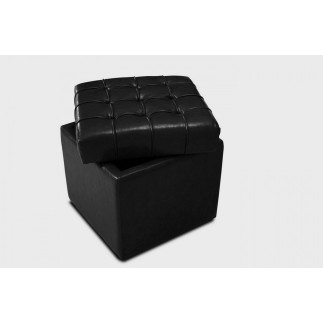 Chevet de qualité supérieure CAPITON, noir