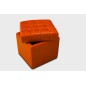 Chevet de qualité supérieure CAPITON, orange