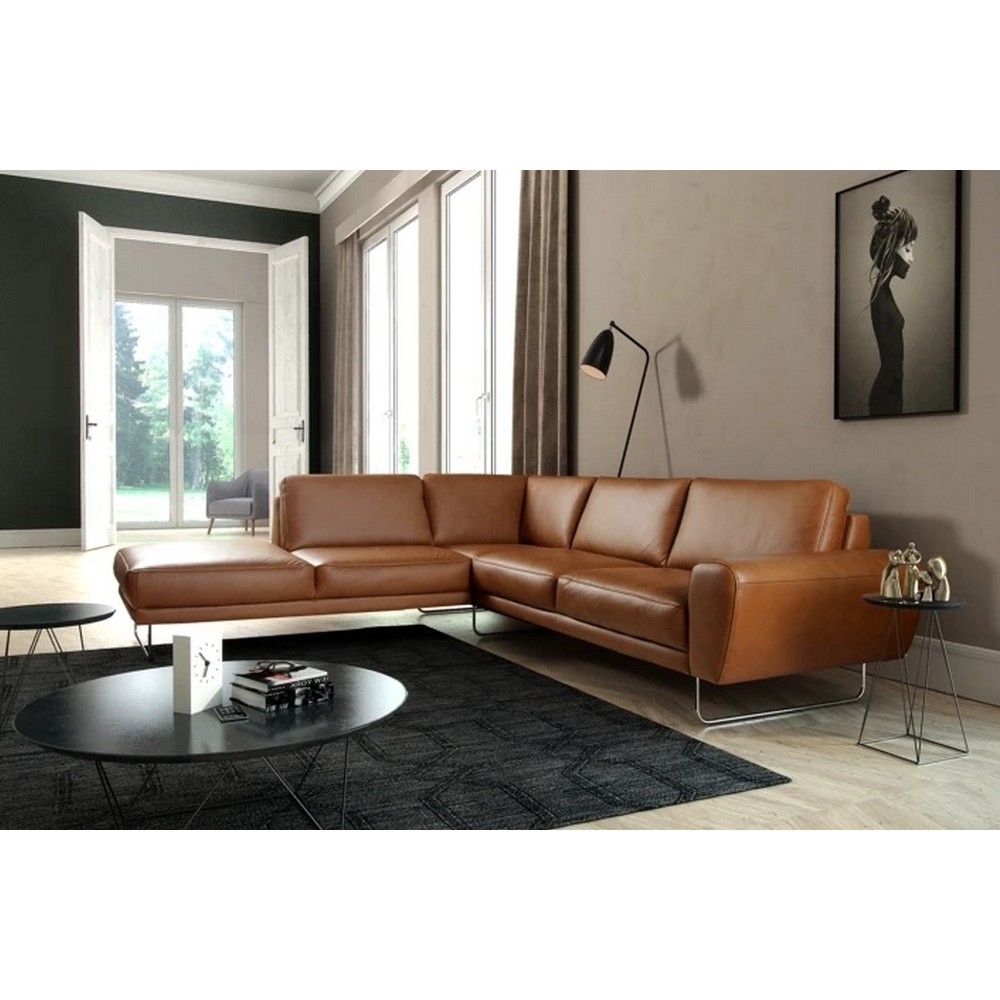 2eme PAIEMENT DE LA commande : canapé d'angle en 100% tout cuir italien de prestige 6/7 places spencer, marron cognac, angle gau 2eme PAIEMENT DE LA commande : canapé d'angle en 100% tout cuir italien de prestige 6/7 places spencer, marron cognac, angle gau