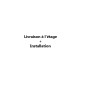 Option livraison avec installation au 3ème étage