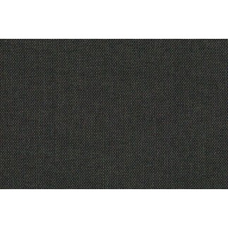 Canapé d'angle convertible - ERNEST - en tissu luxe 5 places, noir, angle droit (vu de face)