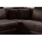 Canapé d'angle - convertible - FELIPE VELOURS - en tissu luxe chocolat, 5/6 places, angle gauche Canapé d'angle - convertible - FELIPE VELOURS - en tissu luxe chocolat, 5/6 places, angle gauche
