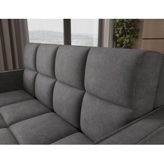 Canapé 2 places convertible tissu  DEVON