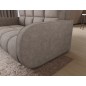 Canapé 2 places convertible tissu doux beige, coffre, DEVON Canapé 2 places convertible tissu doux beige, coffre, DEVON