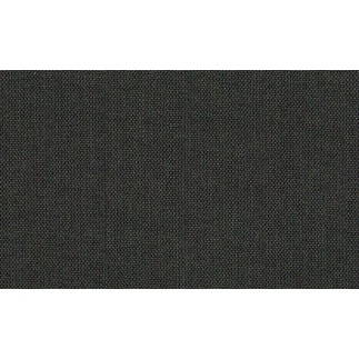 Canapé d'angle convertible, SOHO, en tissu de qualité, noir, 5/6 places, angle droit (vu de face)