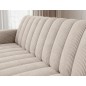 Canapé 3 places convertible velours côtelé  beige, coffre, RONSARD