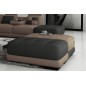 Un pouf en cuir italien ELIXIR