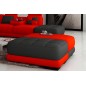 Un pouf en cuir italien ELIXIR