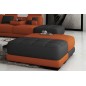 Un pouf en cuir italien ELIXIR