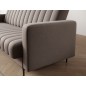Canapé 3 places convertible velours luxe beige, coffre, RONSARD Canapé 3 places convertible velours luxe beige, coffre, RONSARD