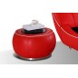 Chevet de qualité supérieure LUXEN, rouge