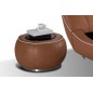 Chevet de qualité supérieure LUXEN, marron