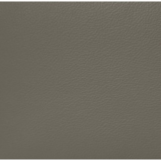 - Canapé d'angle convertible en cuir italien de luxe 5 places RINALDI avec coffre, gris foncé, angle gauche (vu de face)