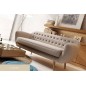 Canapé 3 places en tissu de qualité ZEST, beige