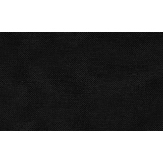 Canapé d'angle convertible en tissu luxe, rangement - noir, angle gauche (vu de face), ROXANE
