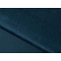 Canapé d'angle convertible en tissu velours luxe, rangement - bleu foncé, angle gauche (vu de face), ROXANE VELOURS, 4 places