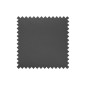 Canapé d'angle en cuir italien de luxe 5 places ASTRA, gris foncé, angle droit