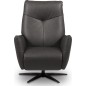 Fauteuil relax électrique en 100% tout cuir épais luxe italien, couleur stone, CLAUDIO, 2 moteurs Fauteuil relax électrique en 100% tout cuir épais luxe italien, couleur stone, CLAUDIO, 2 moteurs