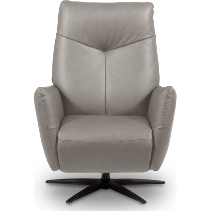 Fauteuil relax électrique en 100% tout cuir épais luxe italien