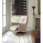 Fauteuil relax électrique en 100% tout cuir épais luxe italien, couleur ice, CLAUDIO, 2 moteurs Fauteuil relax électrique en 100% tout cuir épais luxe italien, couleur ice, CLAUDIO, 2 moteurs