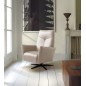 Fauteuil relax électrique en 100% tout cuir épais luxe italien, couleur ice, CLAUDIO, 2 moteurs Fauteuil relax électrique en 100% tout cuir épais luxe italien, couleur ice, CLAUDIO, 2 moteurs