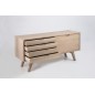 Buffet design en bois de qualité ISTEN, Bois clair